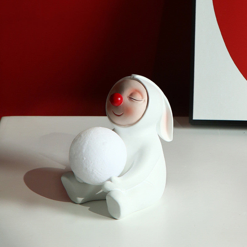 Moon-Shaped Decorative Night Light — product view 5