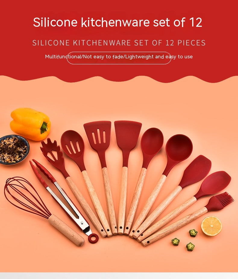 12-Piece Silicone Kitchen Utensil Set — product view 8