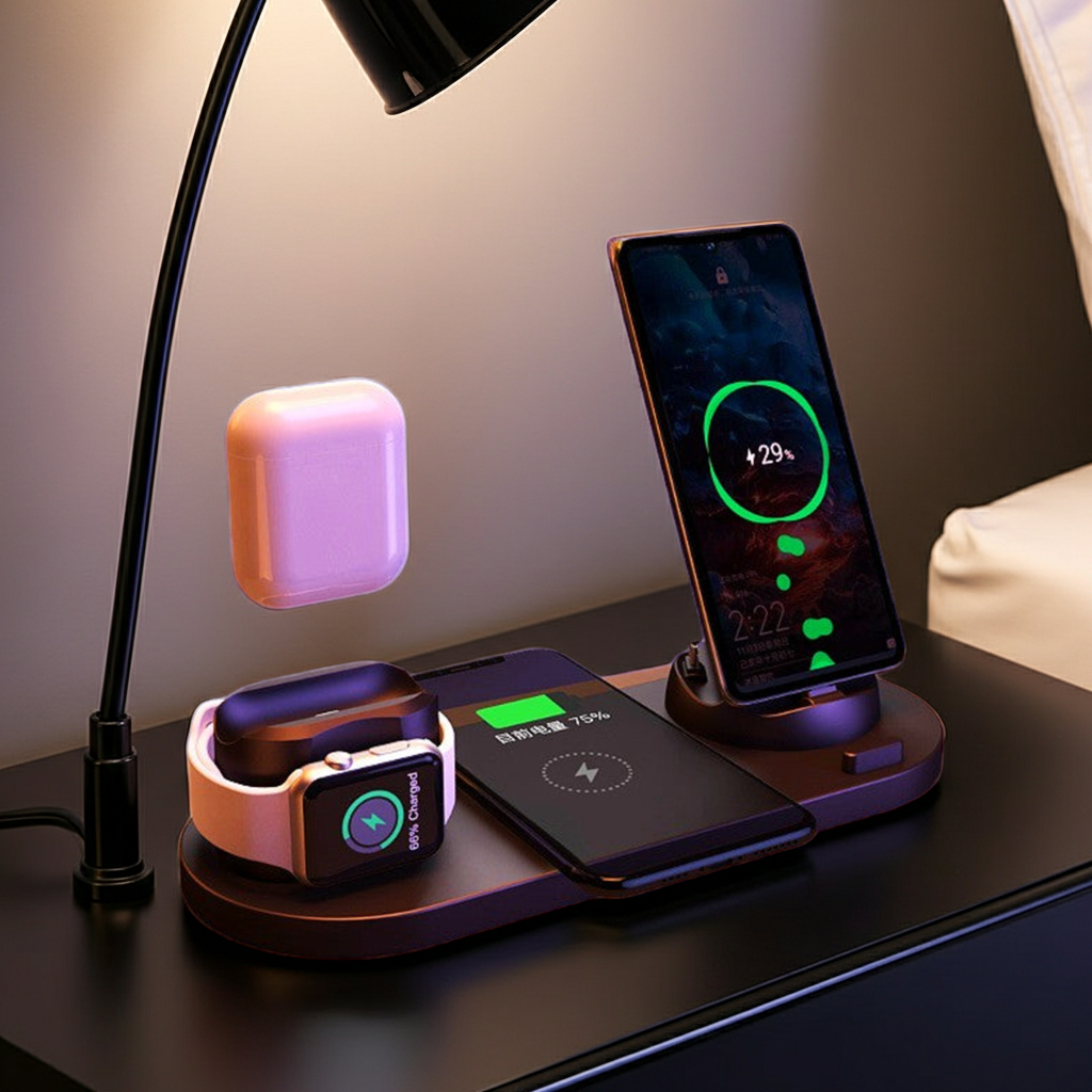 6-in-1 Wireless Charging Station