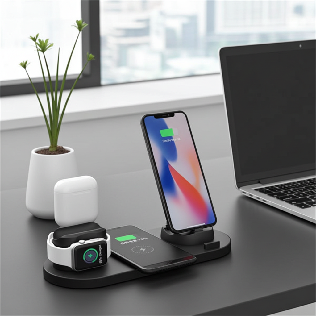 6-in-1 Wireless Charging Station