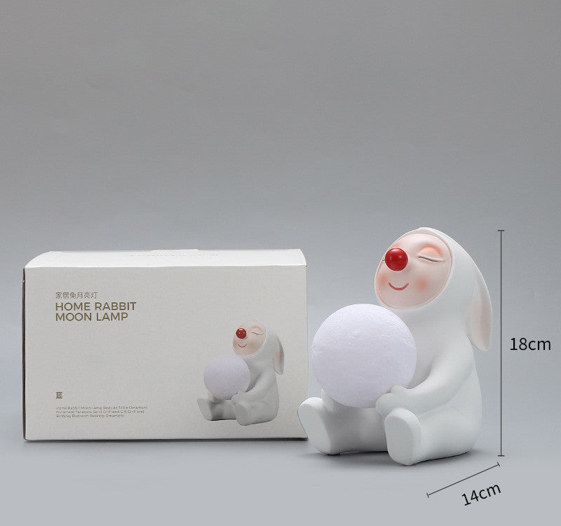 Moon-Shaped Decorative Night Light — product view 2